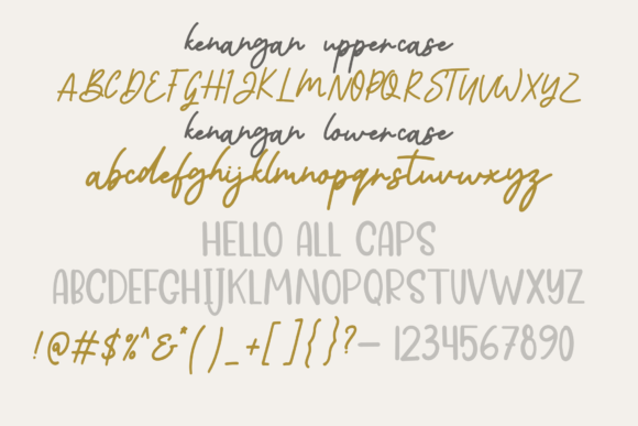Kenangan Duo Font Poster 5