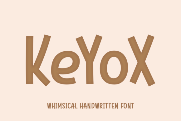Keyox Font Poster 1