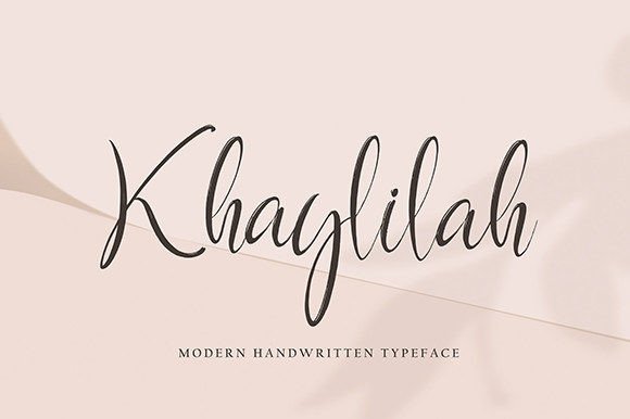 Khaylilah Font Poster 1