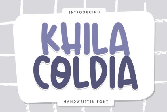 Khila Coldia Font Poster 1