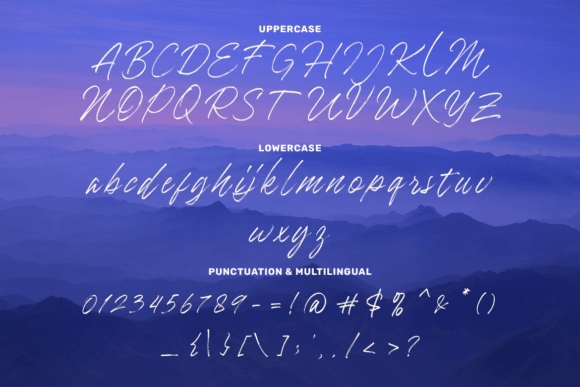 Khingston Font Poster 7