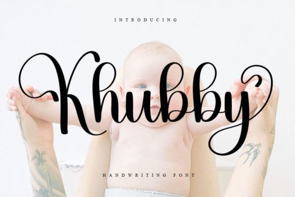 Khubby Font Poster 1
