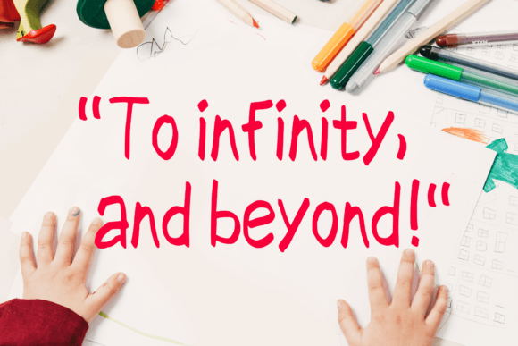 Kids & Pen Font Poster 2