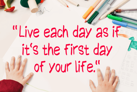 Kids & Pen Font Poster 3