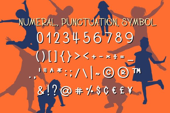 Kids Land Font Poster 4