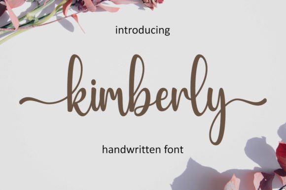 Kimberly Font Poster 1