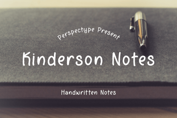 Kinderson Notes Font