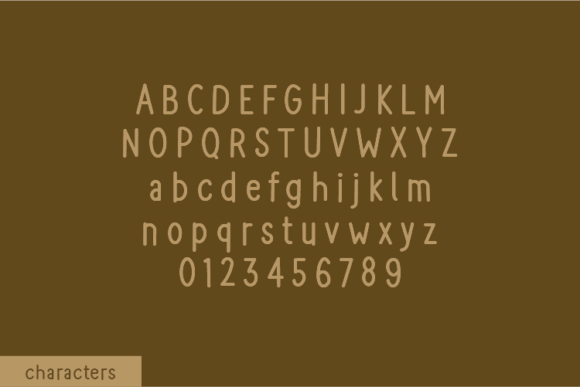 Kindhearted Font Poster 2