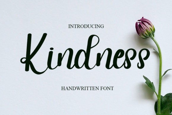 Kindness Font Poster 1