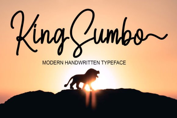King Sumbo Font Poster 1