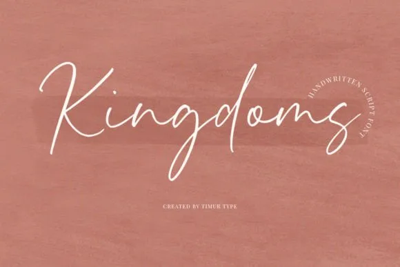 Kingdoms Font Kingdoms Font Poster 1