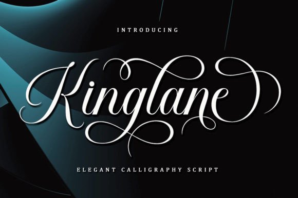 Kinglane Font Poster 1