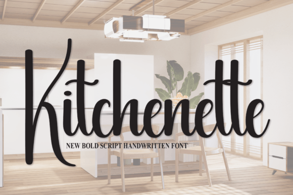 Kitchenette Font Poster 1
