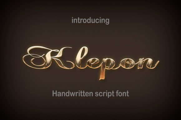 Klepon Font Poster 1