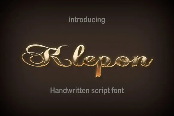 Klepon Font Klepon Font Poster 1