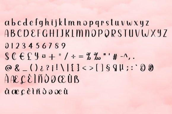 Knife Font Poster 7
