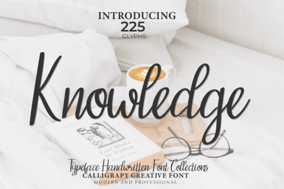 Knowledge Font Poster 1