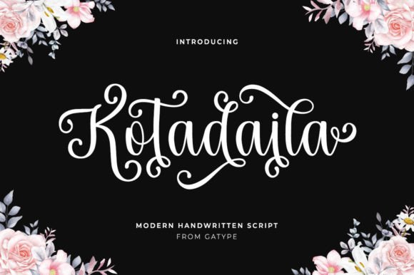 Kotadaila Font Poster 1