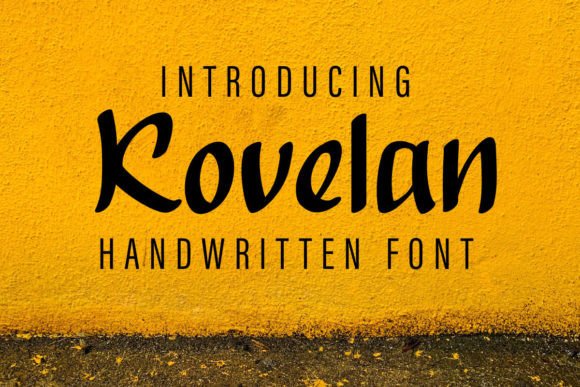 Kovelan Font Poster 1