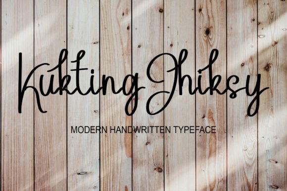 Kukting Jhiksy Font