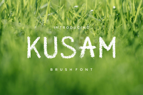 Kusam Font Poster 1