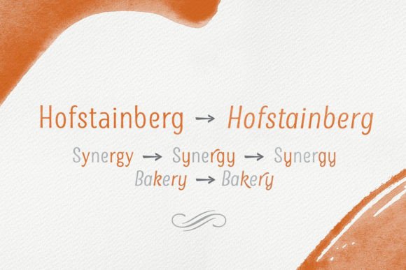 La Parisienne Family Font Poster 9