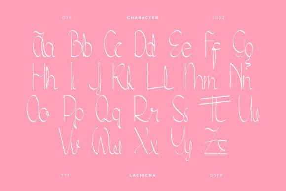 Lachicha Font Poster 8