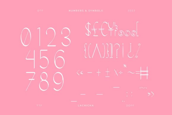 Lachicha Font Poster 9