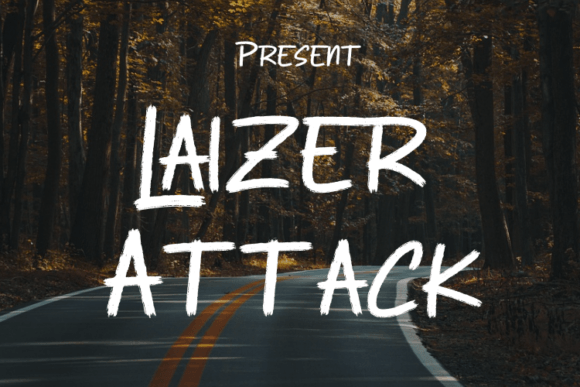 Laizer Attack Font