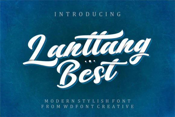 Lanttang Best Font