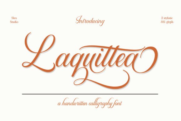 Laquittea Font