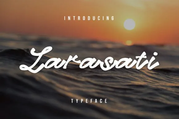 Larasati Font Larasati Font Poster 1