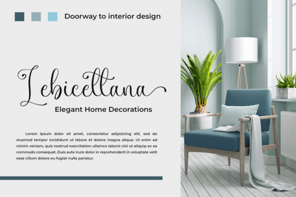 Lasignora Font Poster 6
