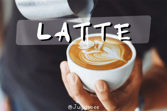 Latte Font Poster 1