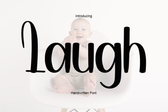 Laugh Font Poster 1