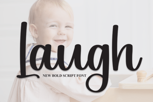 Laugh Font Poster 1