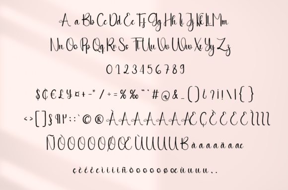 Laugh Smile Font Poster 6