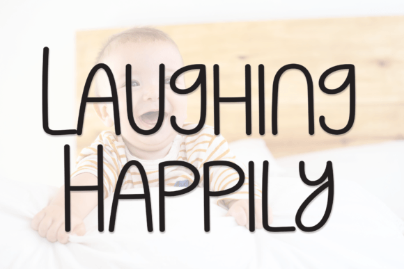 Laughing Happily Font