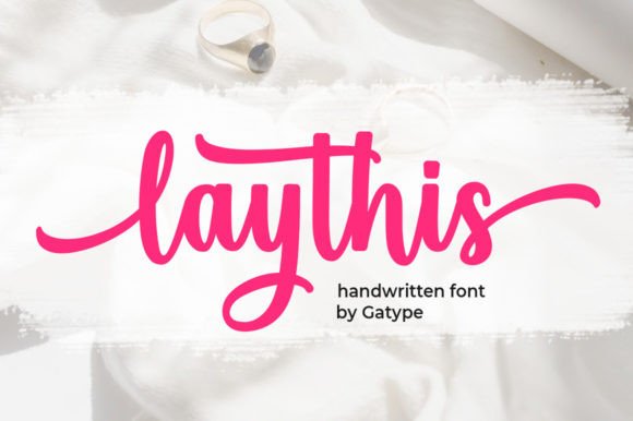 Laythis Font Poster 1