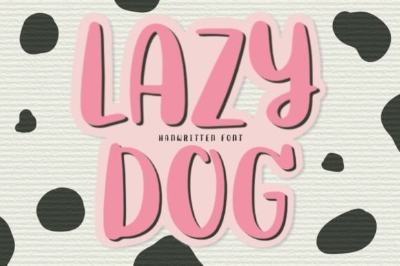 Lazydog Font