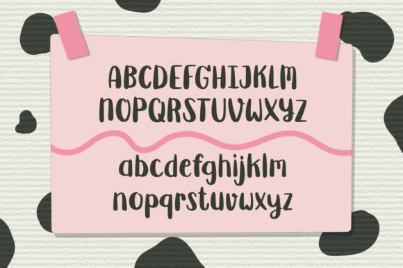 Lazydog Font Poster 2