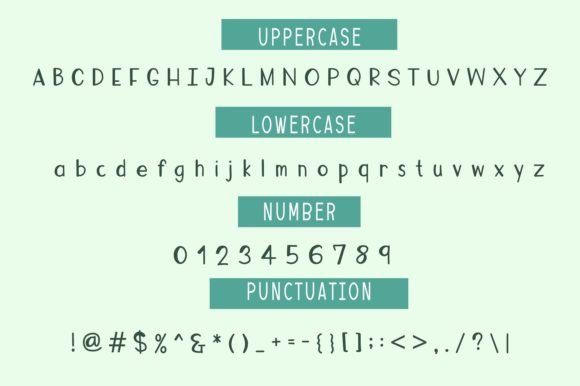 Leilani Font Poster 2