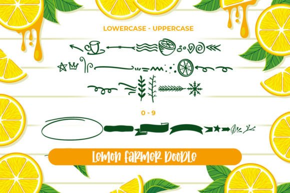 Lemon Farmer Font Poster 7
