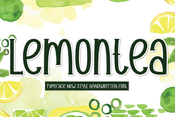 Lemontea Font Poster 1