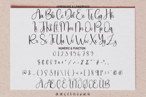 Life Style Font Poster 6