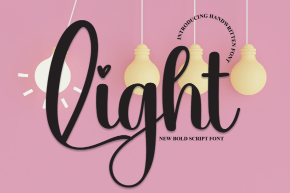 Light Font Poster 1