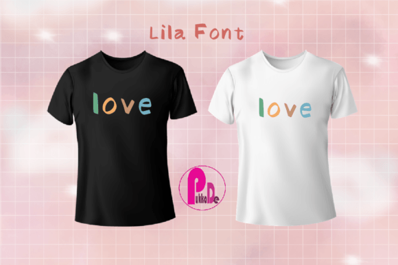 Lila Font Poster 3