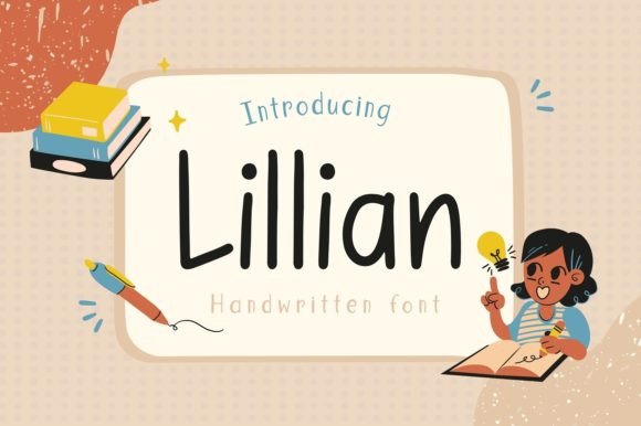 Lillian Font Poster 1