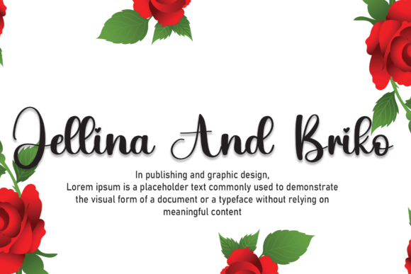 Line Font Poster 2