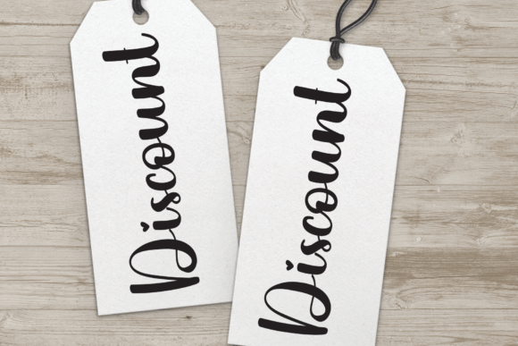 Line Font Poster 5